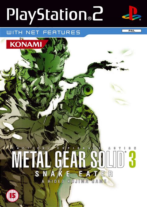 metal gear solid 3 box art european|metal gear solid 1 artwork.